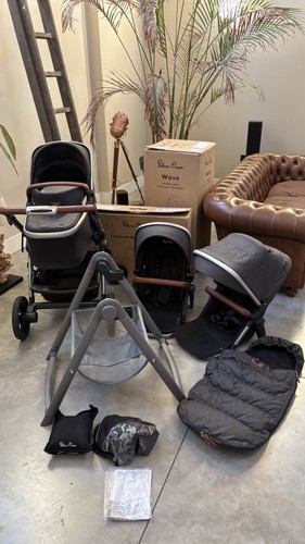 Silver cross wave pram - wave, pram–