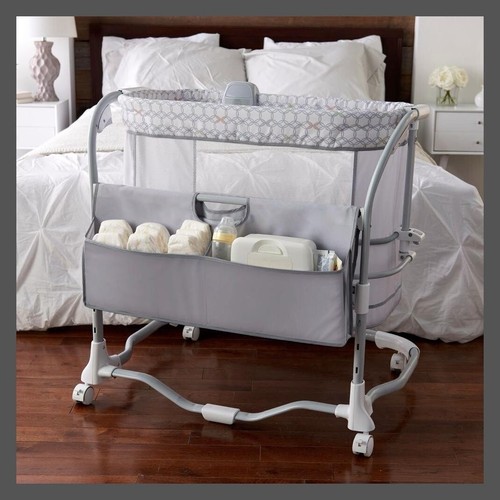 Gently used baby bassinet - gently,