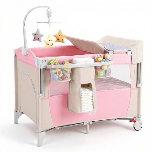 Pack and play - in, w/diaper