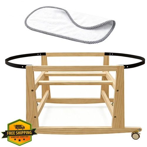 Yofszj wooden bassinet - yofszj,