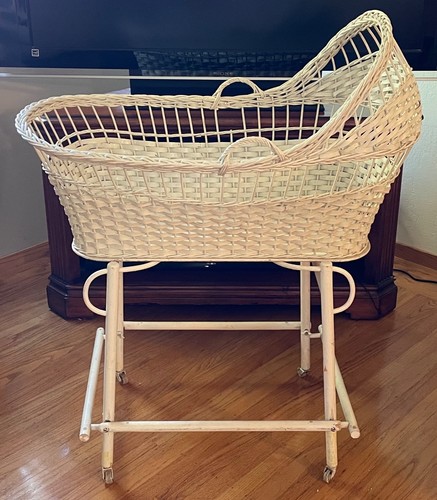 Vintage white wicker - vintage, 2-pc.