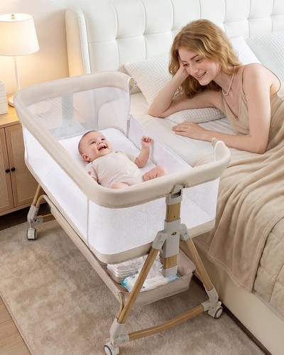 Baby bassinet bedside - 3-in-1,